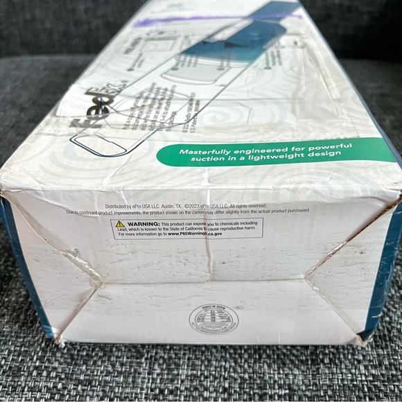 NIB Slim Cordless Handheld Vacuum with Charging Station by ePro Select- Blue - Picture 15 of 16